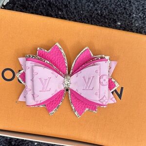 Pink and Gold Designer Stanley Bow